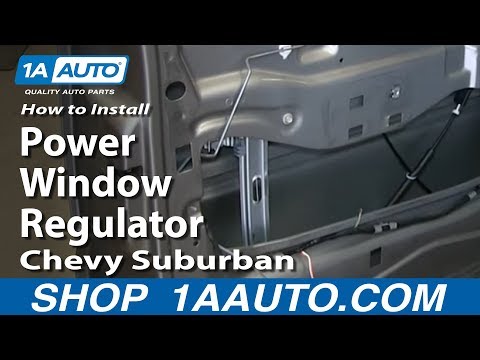 how-to-replace-front-window-regulator-00-06-chevy-suburban