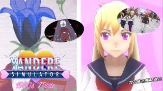 NEW CUSTOM MODE | CUSTOMISE CHARACTERS, ROUTINES, AND MORE! | Yandere Simulator 1980's mode