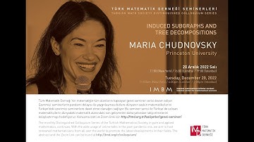 Maria Chudnovsky – Induced Subgraphs and Tree Decompositions