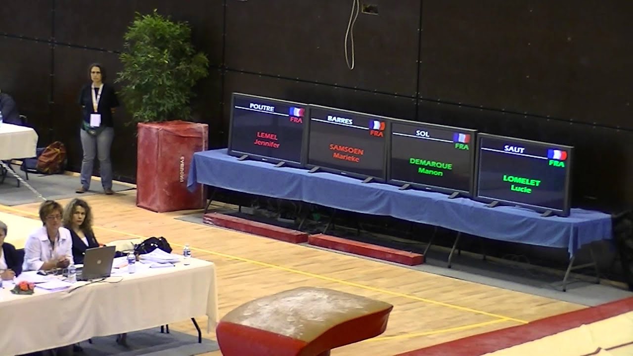 Lucie Lomelet; CAVIGAL NICE GYM- Championnats de France Cognac, 12 Mai 2013. Optionnel B Saut