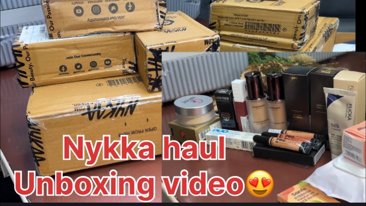 Nykka haul 😍😍ll ye sabhi products aapko apni vanity me rakhna hi chahiye ll beginner friendly vanity