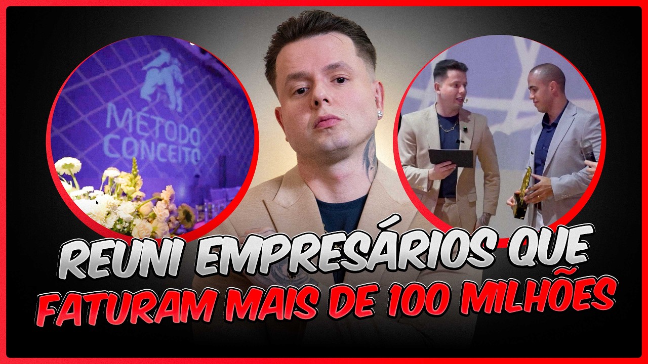 REUNI EMPRESÁRIOS QUE FATURAM MAIS DE 100 MILHÕES