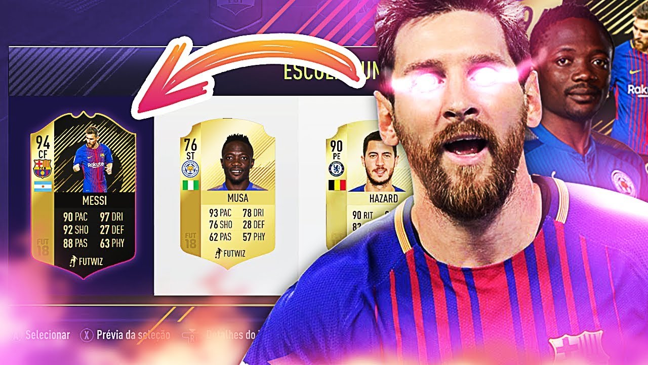 fifa ultimate team 18 FIFA 18 FUT DRAFT - ESSE MUSA É UM MONSTRO!!!!! 😱😱😱