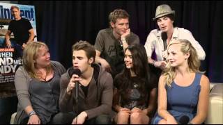 Comic-Con 2011 - The Vampire Diaries interview