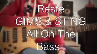 Gims & Sting Reste All on the Bass !