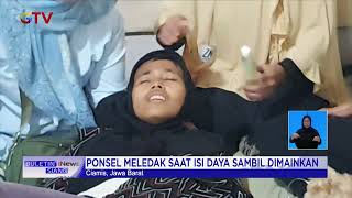 Tragis! Bocah di Ciamis Tewas Akibat Ponsel Sedang Dicas Meledak #BuletiniNewsSiang 05/08