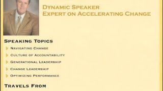Accelerating Change Expert Dr. Fred Johnson speaking in Phoenix AZ