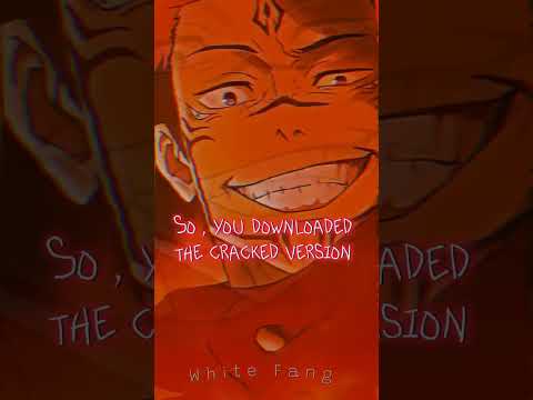 When you Download The Cracked version of " After Effects "