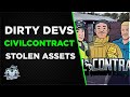 Dirty Devs: CivilContract Asset theft and even more legal threats