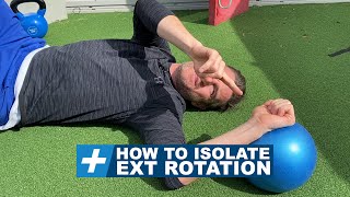 How to Isolate Shoulder External Rotation | Tim Keeley | Physio REHAB