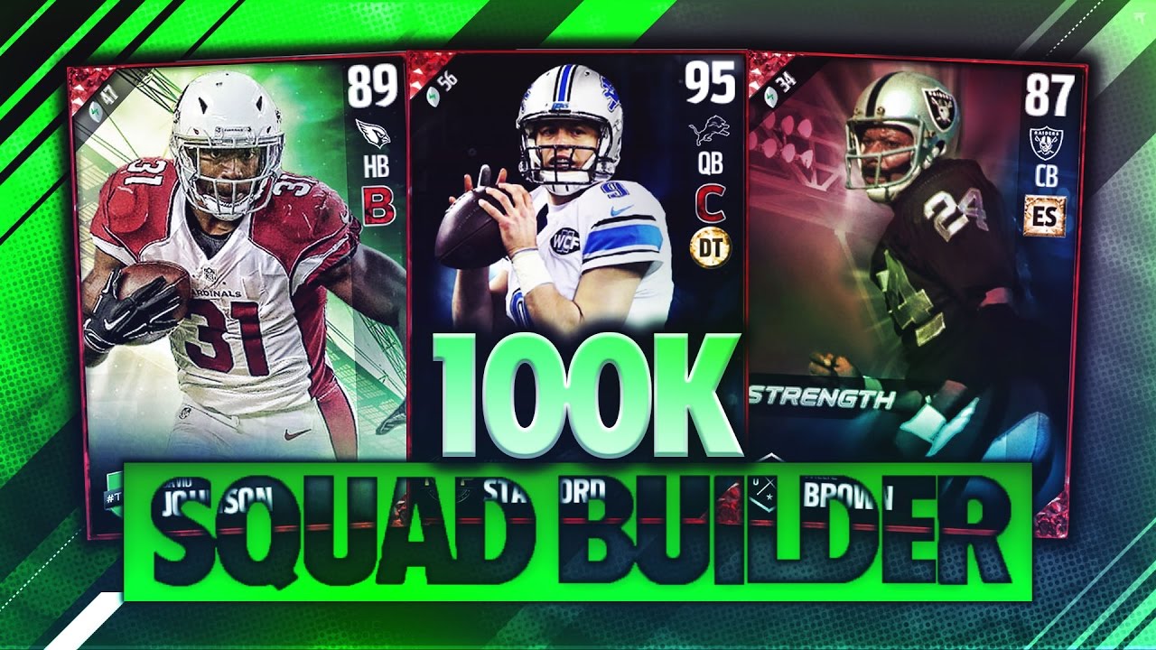 madden team builder games madden team builder games