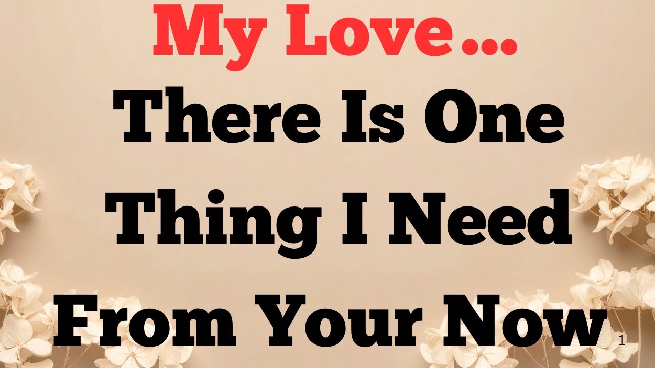 Honey… There Is One Thing I Need From Your Heart Right Now ❤️🥹
