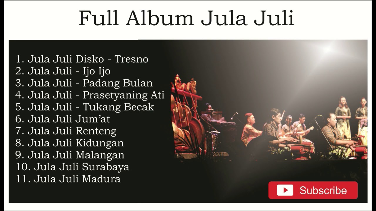 Full Album Gending Jula - Juli