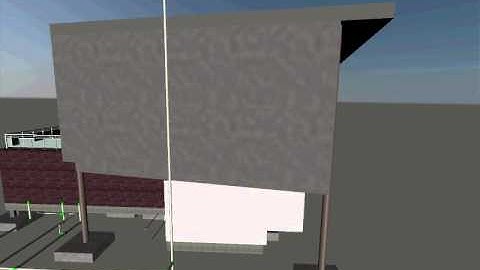 UWE BIM In Construction Operations MSC. Design 2 With Scaffold (Slow)