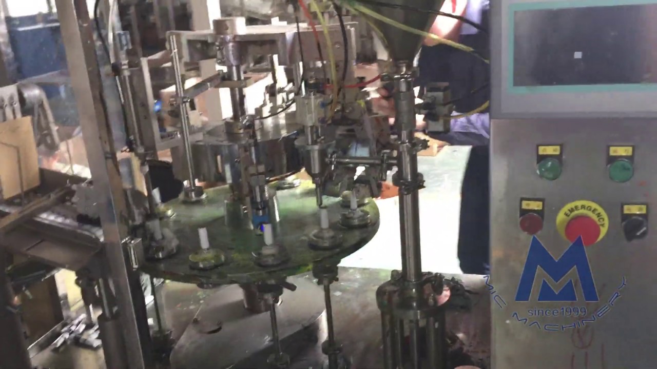 Client's factory production video for automatic aluminum tube filling sealing machine for pi