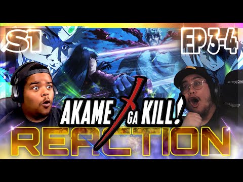ZANKU FIGHT! | Akame Ga Kill EP 3 & 4 REACTION