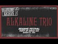 Alkaline trio  reading festival foh cam 2003  the alkaline archive