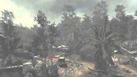 MW3: random throwing knife over map on village