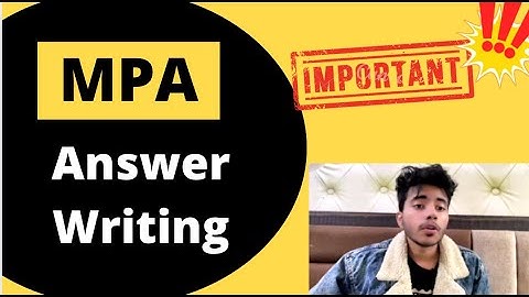 Answer Writing Strategy | MPA | Time Management | BCom Hons, BBA | DU | DU Sol