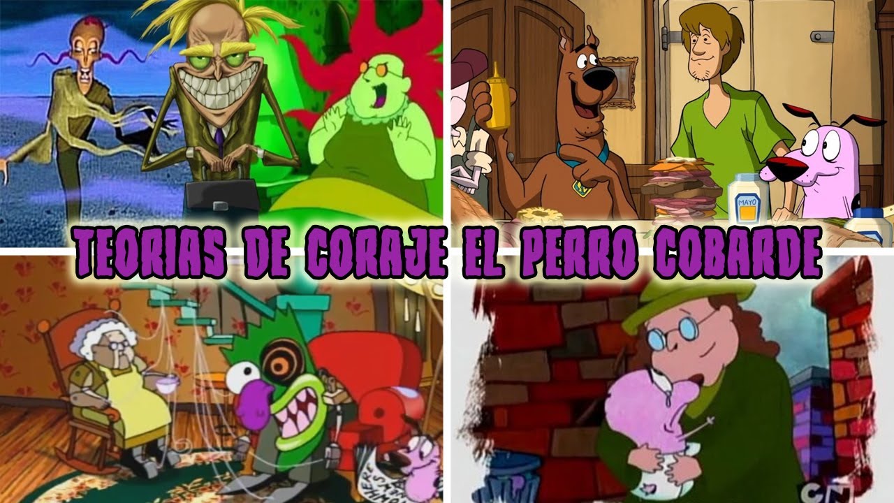 10 OSCURAS TEORIAS de CORAJE EL PERRO COBARDE que te dejaran Pensando