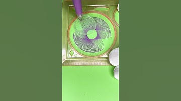 What shape will this mysterious ruler form? #shorts #2024 #spirograph #art #toys
