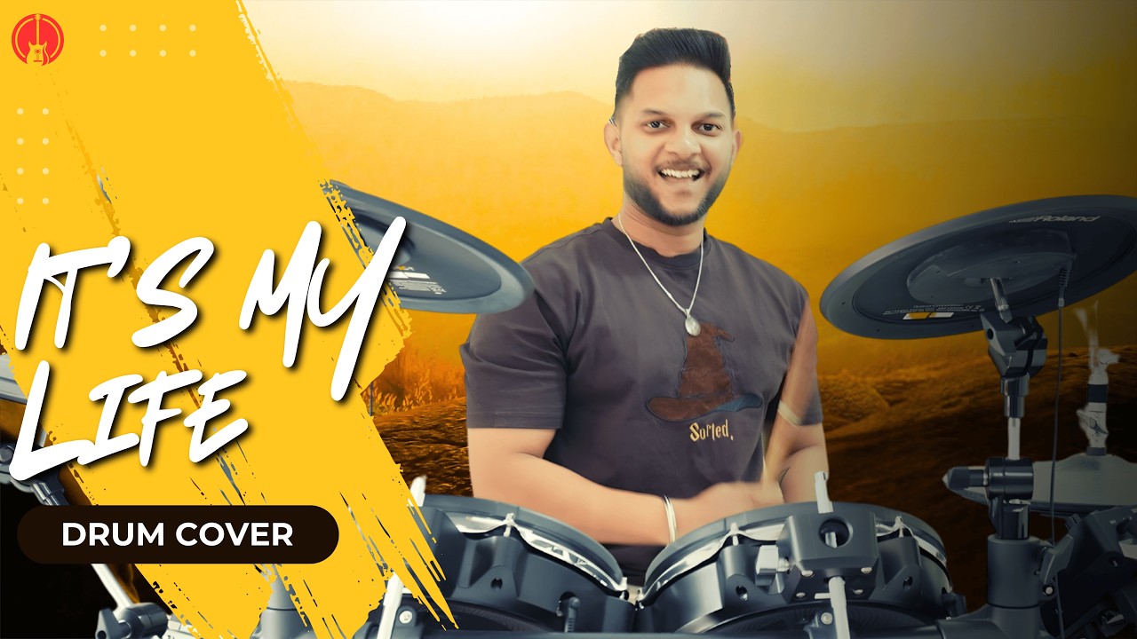 It's My Life | Drum Cover by Badri | Bon Jovi