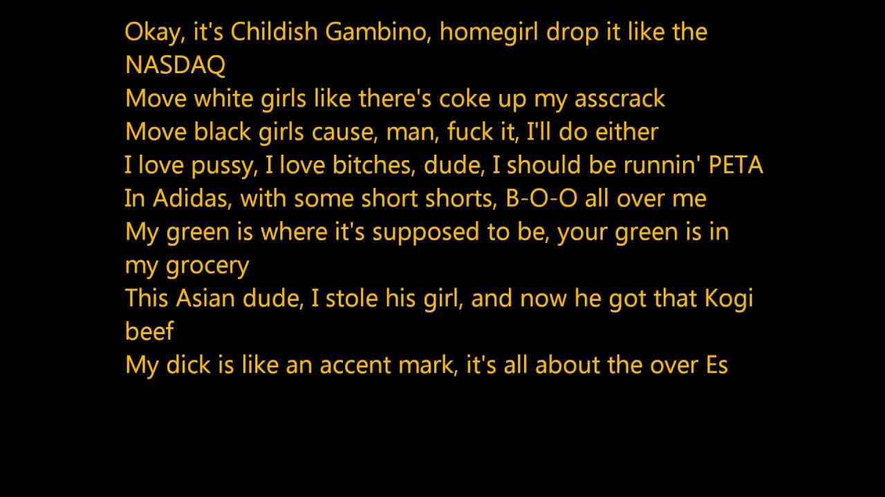 Bonfire Lyrics Childish Gambino Childish Gambino "Bonfire" Lyrics - YouTube