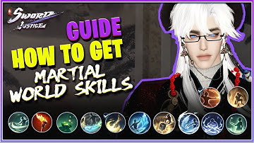 Full Martial World Exploration Skills Guide | Sword of Justice Global