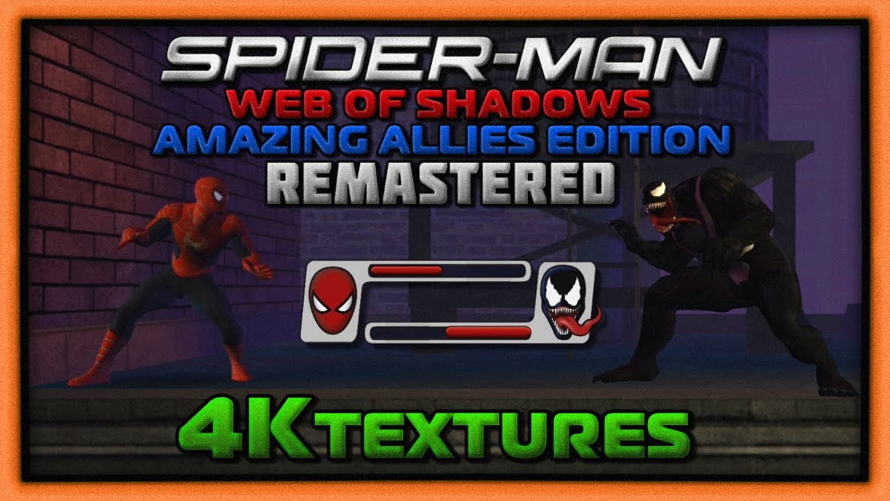 80MB] Spider-Man Web Of Shadows Highly Compressed PSP ISO