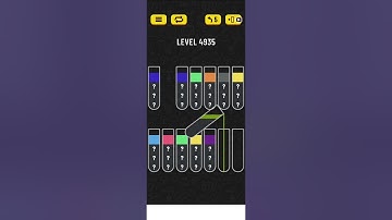 water sort puzzle level 4935