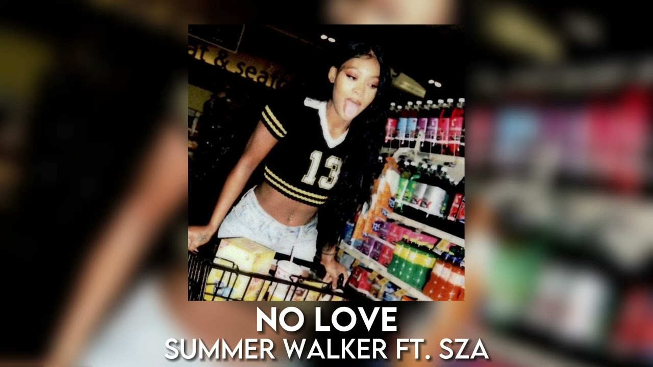 no love - summer walker ft. sza [sped up]