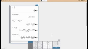 Calculate - Transformation of Functions