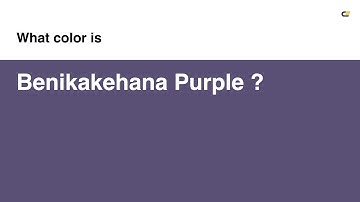 Benikakehana Purple color #5a4f74 hex color - Violet color - Warm color 5a4f74