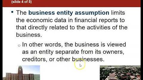 Assumptions and Principles in Financial Accounting explained