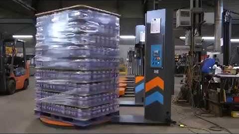 PLP 2150 Semi Automatic Stretch Wrapper - Express Shipping Room Supply