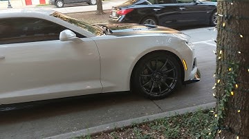 17 Camaro ZL1 kooks headers stock npp