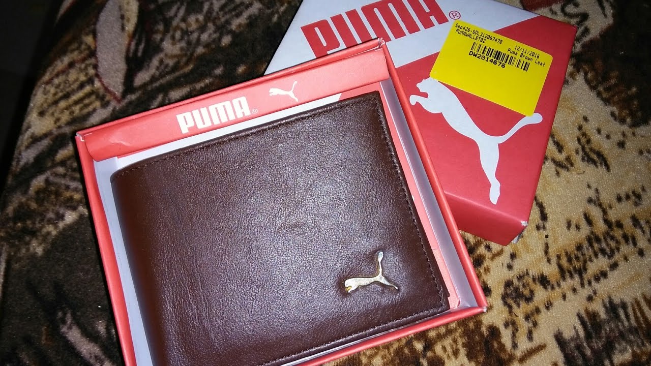 Puma Leather Wallet Original only at 