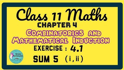 Class11 maths Chapter 4 exercise 4.1 sum 5 ( i ii )
