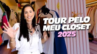 TOUR PELO CLOSET 🤩✨ atualizado 