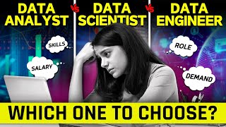 Data Analyst vs Data Scientist, and Data Engineer: What's the Difference? | Demand, Skills, & Salary