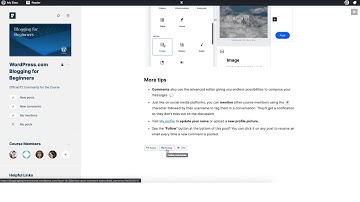 How to Use the P2 Community Site for Your WordPress.com Course