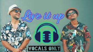 Maher zain - Live it up (Vocals only) Lyrics Resimi