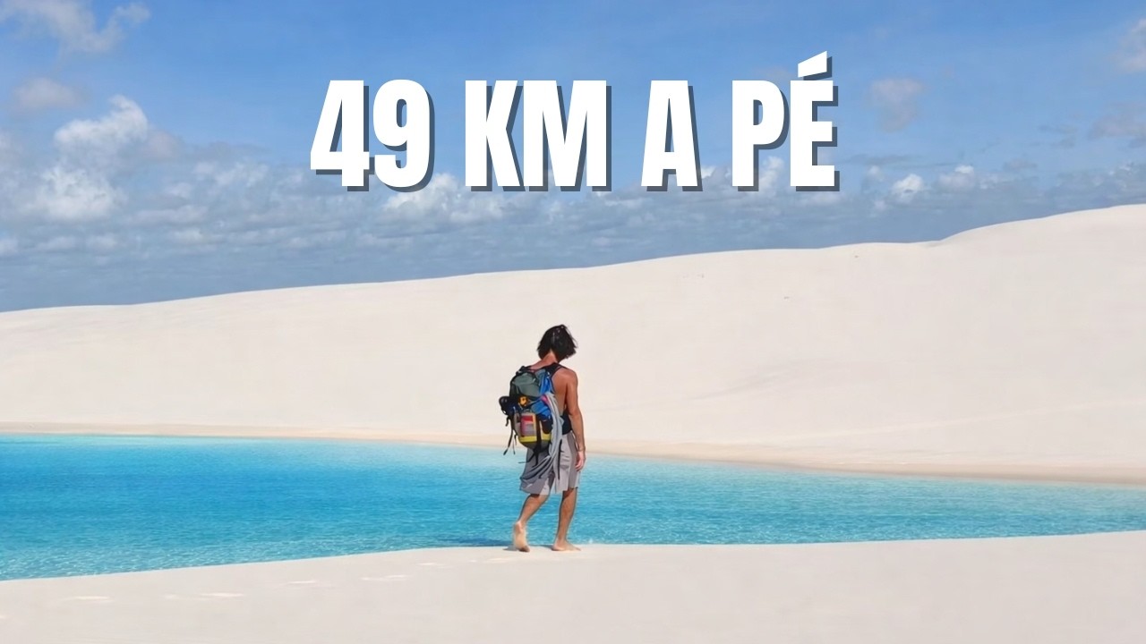 4 Dias de Travessia dos Lençóis Maranhenses (49 KM na Areia)