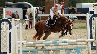 Concours de CSO - 12/10/2014 : Lucie D. - C.H.A