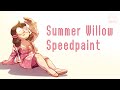 Summer willow  the owl house speedpaint