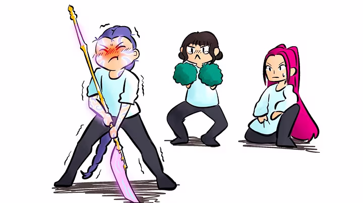 Who's The Strongest?!💪🏻KPop Demon Hunters Comic Dub