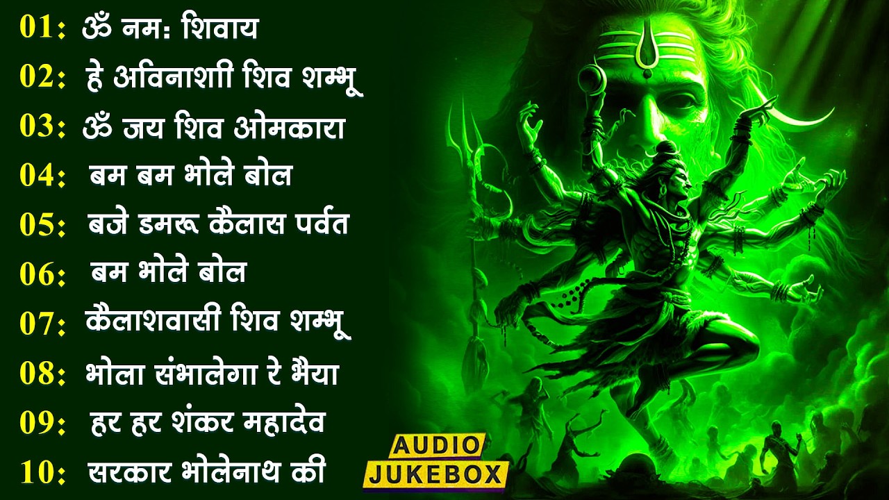 Non Stop Shiv Bhajan | Mahadev Songs | श्रावण मास के भजन | Bhakti Song | ॐ नम: शिवायः | शिव भजन