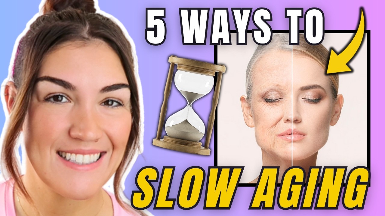 5 Ways to Slow Down Aging Naturally - YouTube