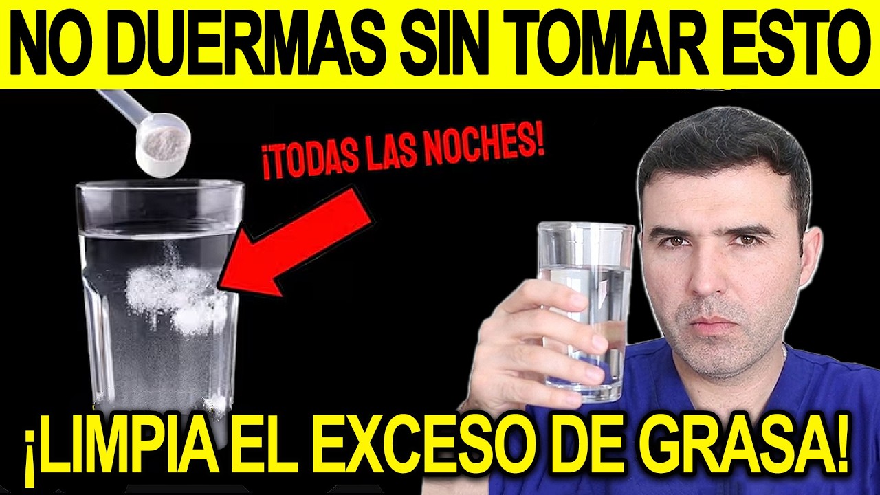 ¡NO DUERMA SIN TOMAR ESTO PARA QUEMAR EL EXCESO DE GRASA! 1 taza antes de acostarte Y FUNCIONA
