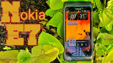 Nokia E7 - A Short intro | Nokia E Series ❤️ | Symbian OS | Delight Custom Firmware | Nokia E7 Tamil
